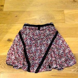 Zac Posen Floral Skirt
